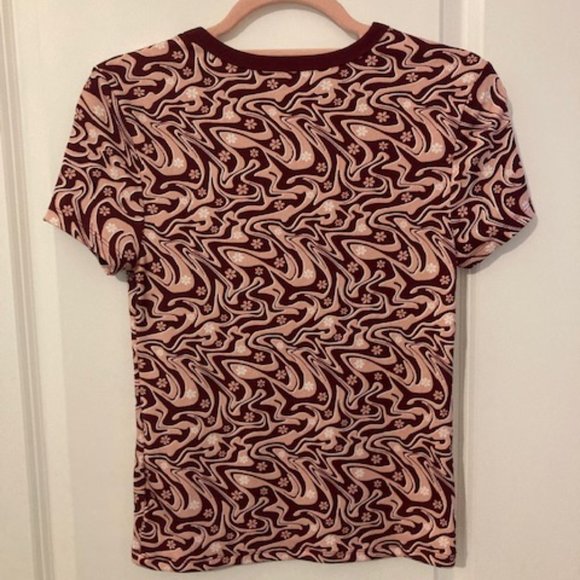 Pink No Boundaries Rib Knit T-shirt - Picture 2 of 2